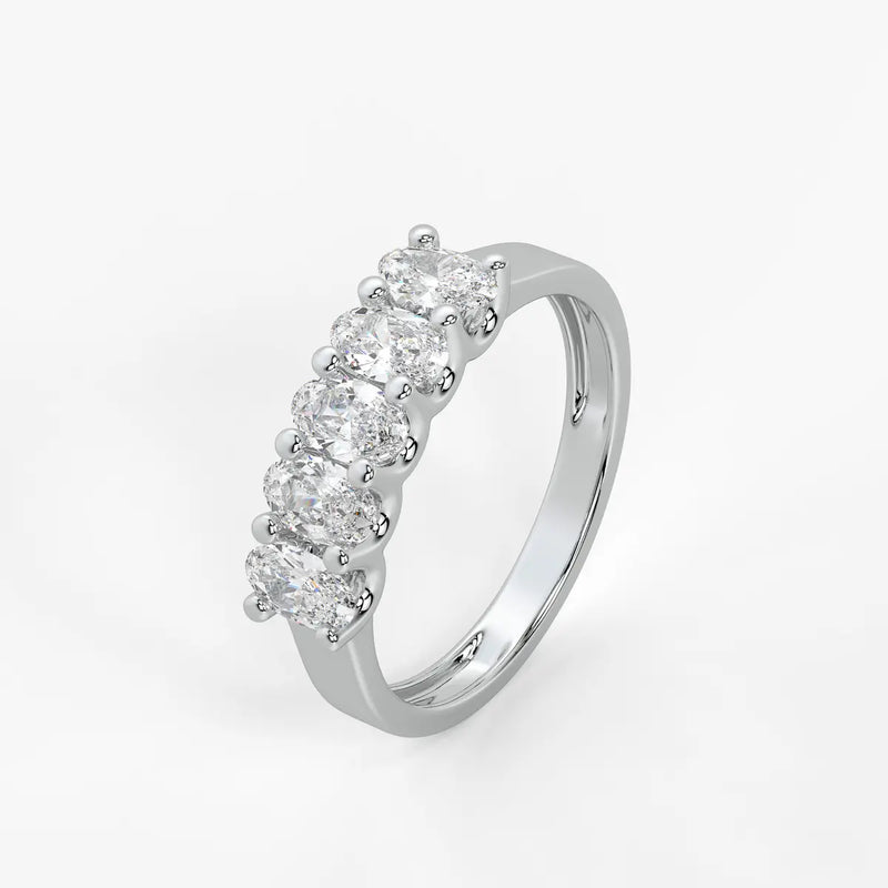 Olyra Curve Diamond Ring