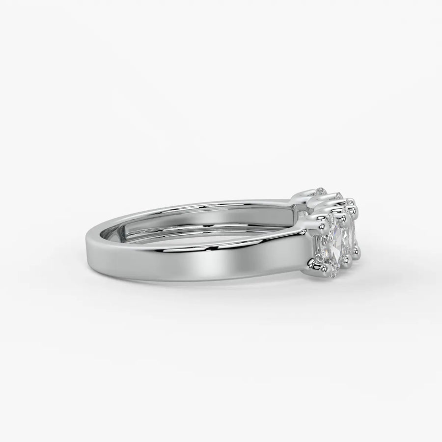 Olyra Curve Diamond Ring