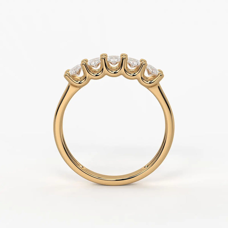 Olyra Curve Diamond Ring