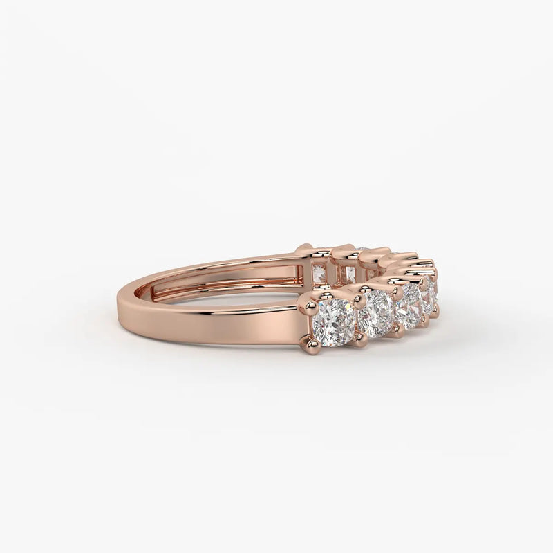 Cushlina Cushion Diamond Eternity Band