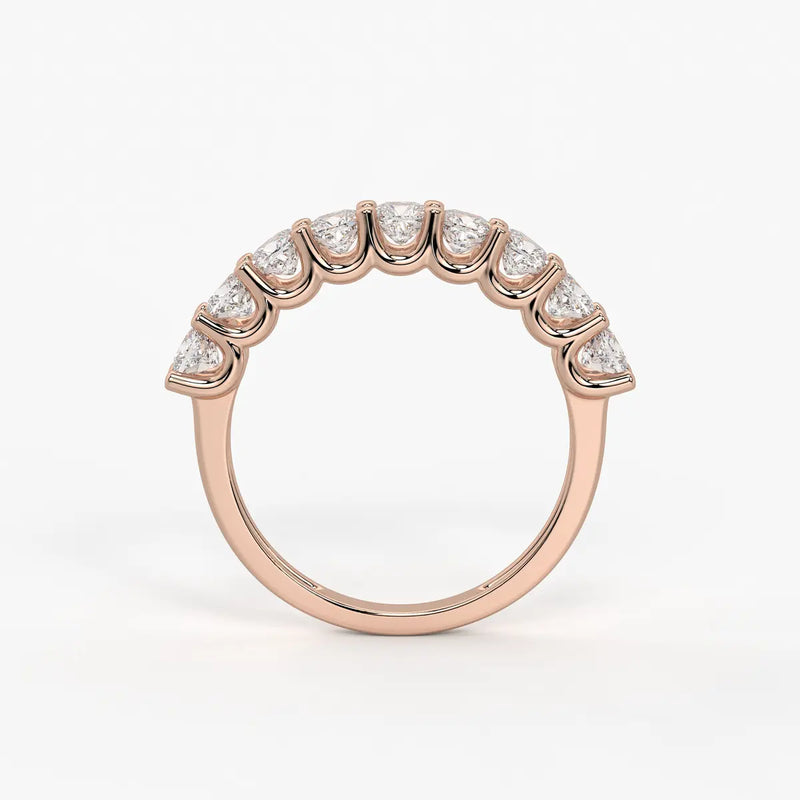 Cushlina Cushion Diamond Eternity Band