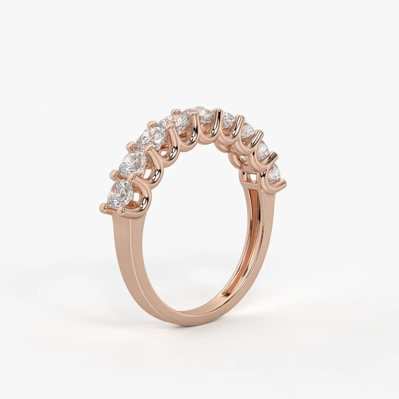 Cushlina Cushion Diamond Eternity Band
