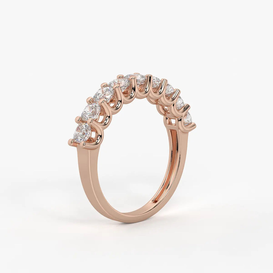 Cushlina Cushion Diamond Eternity Band