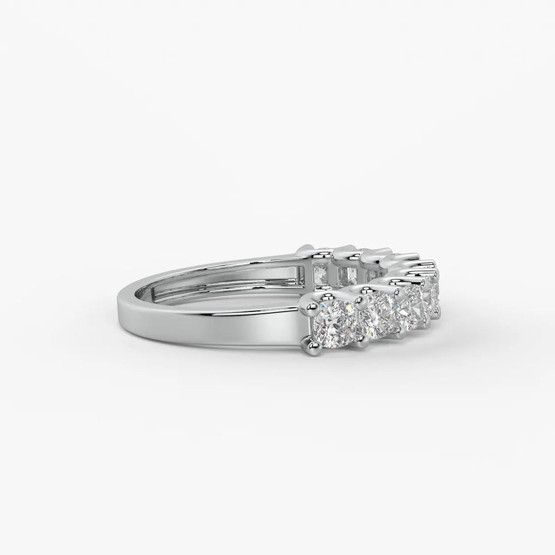 Cushlina Cushion Diamond Eternity Band