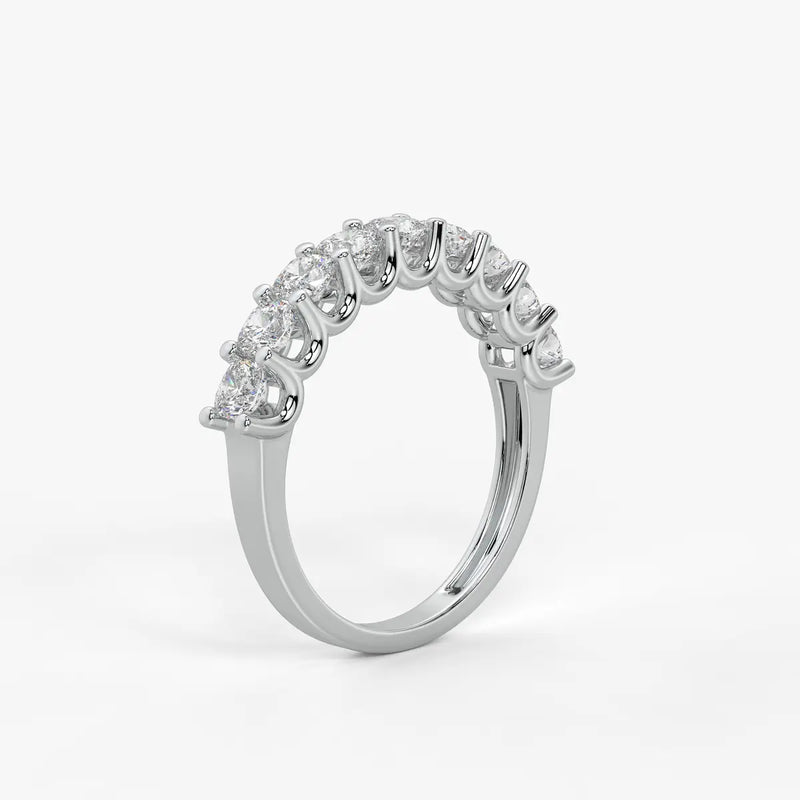 Cushlina Cushion Diamond Eternity Band