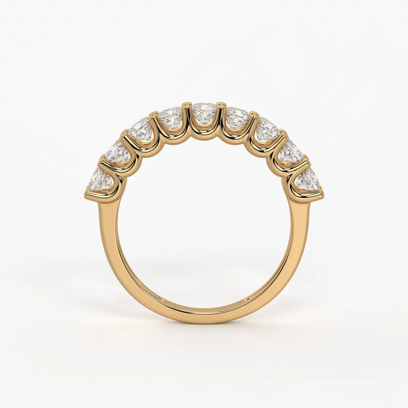 Cushlina Cushion Diamond Eternity Band