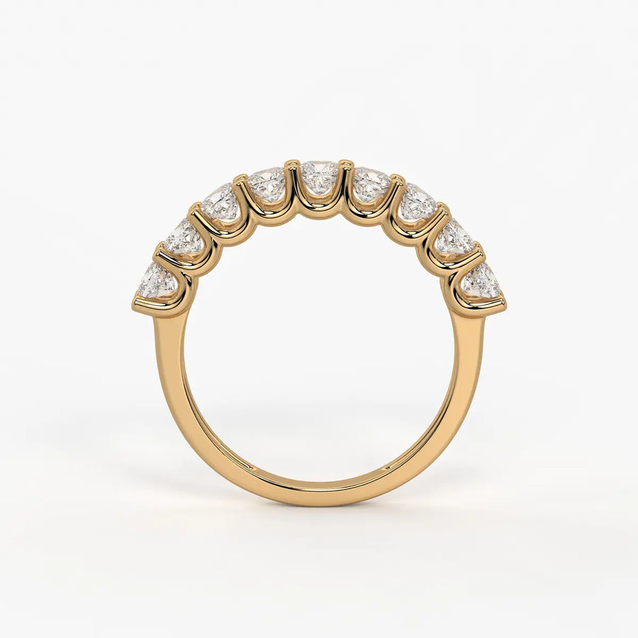 Cushlina Cushion Diamond Eternity Band