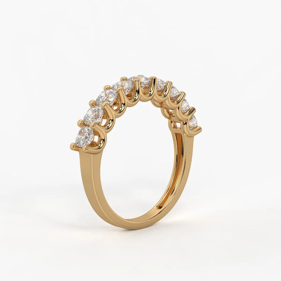 Cushlina Cushion Diamond Eternity Band
