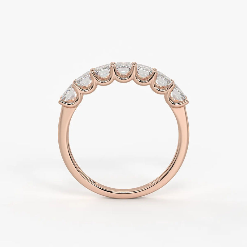 Linear Step Diamond Ring