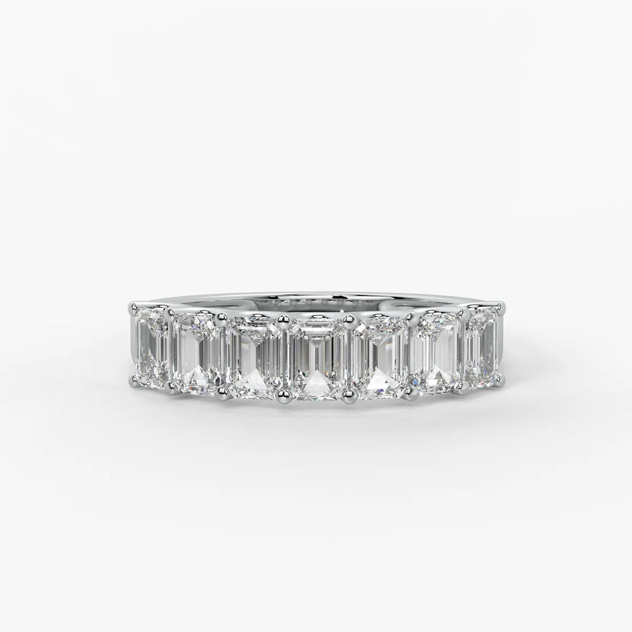 Linear Step Diamond Ring