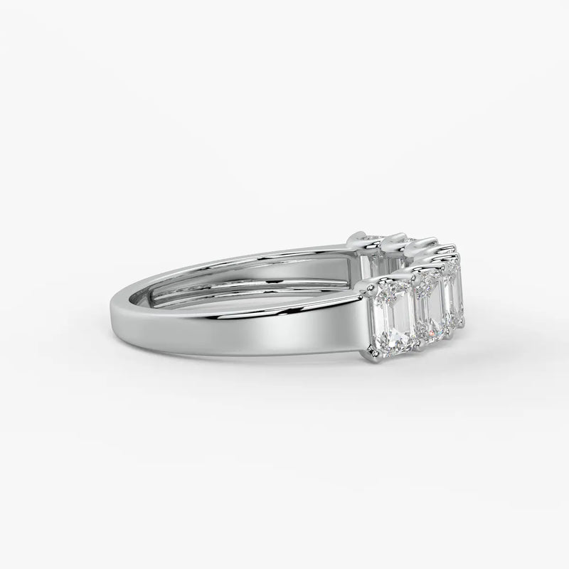 Linear Step Diamond Ring