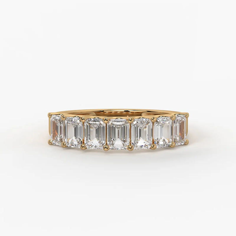 Linear Step Diamond Ring