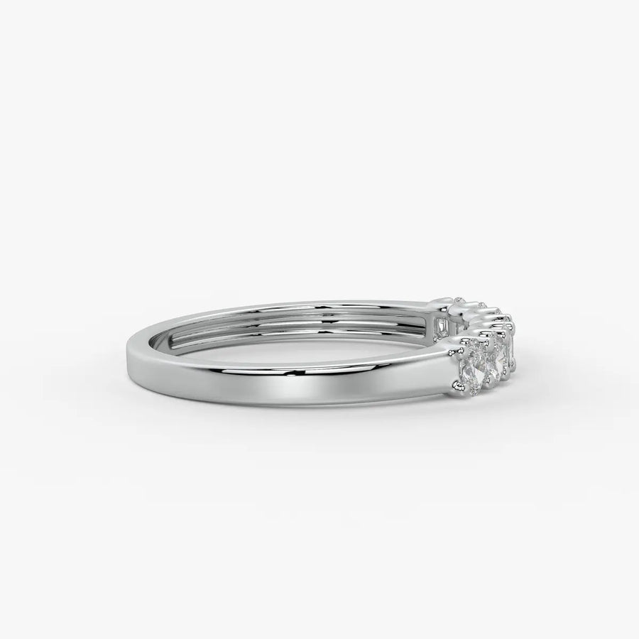 Vellique Oval Diamond Bar Ring