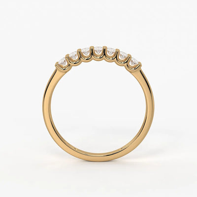 Vellique Oval Diamond Bar Ring