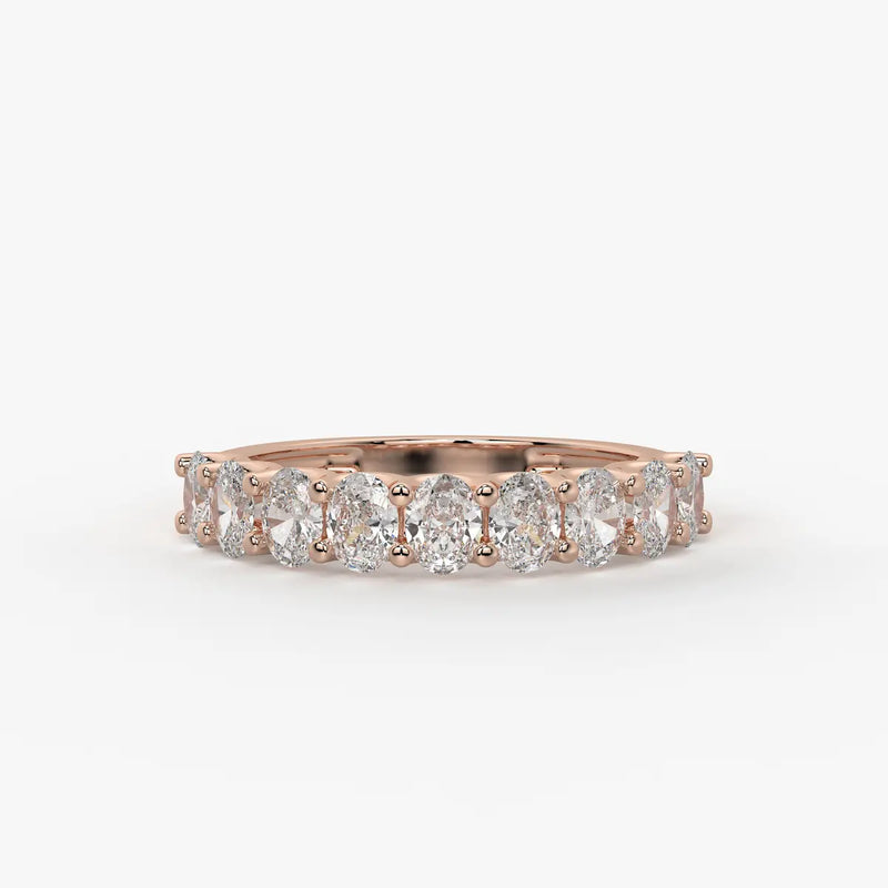 Ovalisse Oval Diamond Eternity Band