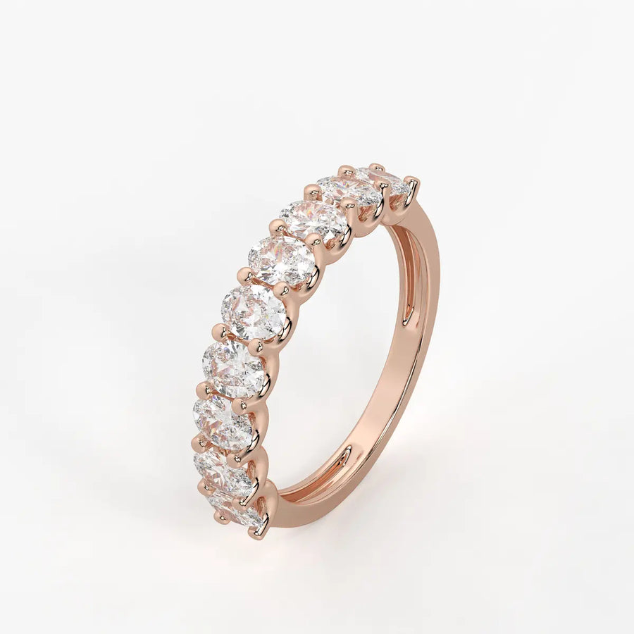 Ovalisse Oval Diamond Eternity Band