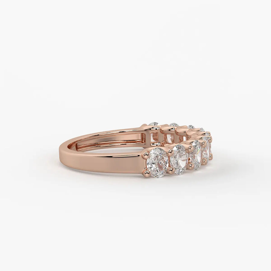 Ovalisse Oval Diamond Eternity Band