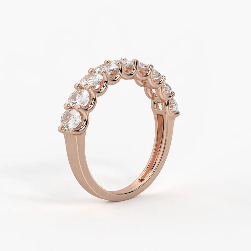 Ovalisse Oval Diamond Eternity Band