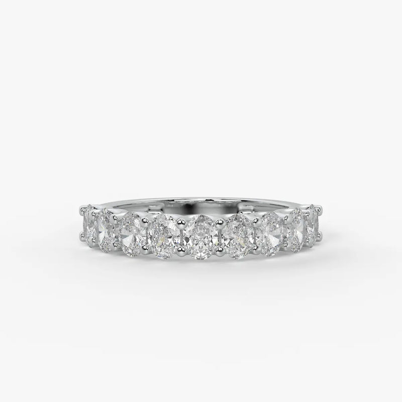 Ovalisse Oval Diamond Eternity Band