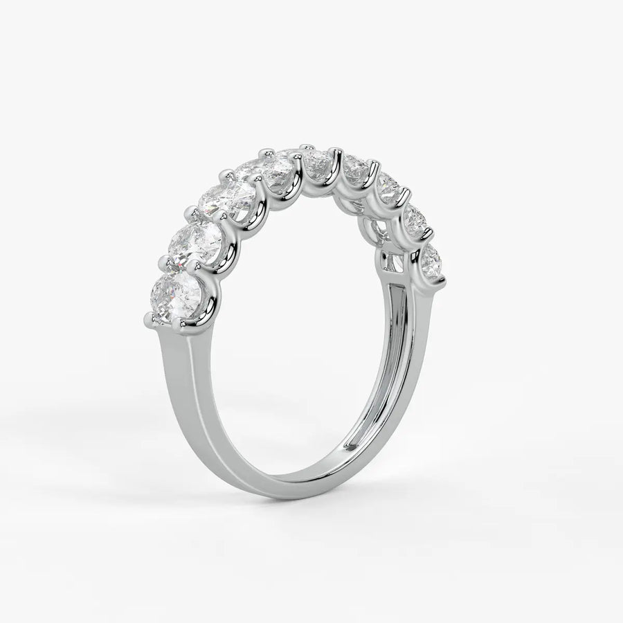 Ovalisse Oval Diamond Eternity Band