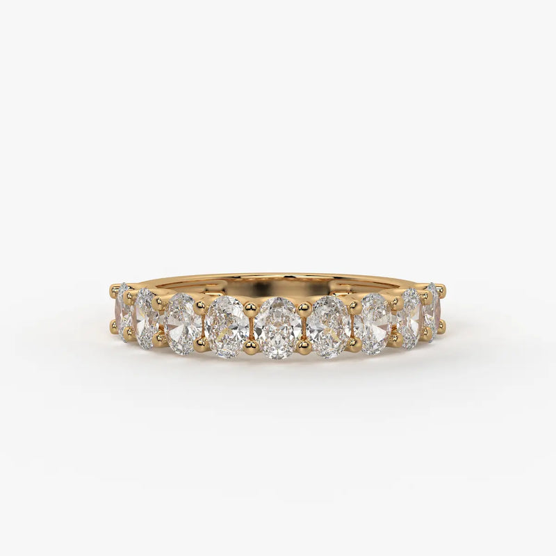 Ovalisse Oval Diamond Eternity Band