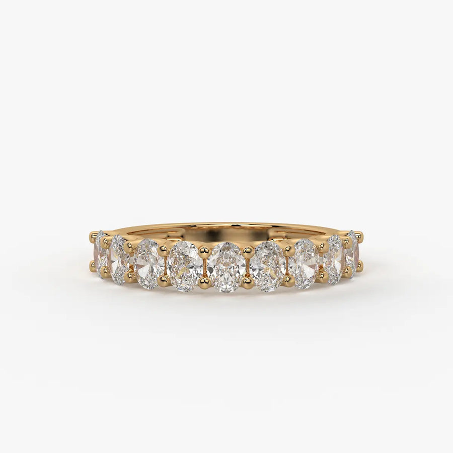 Ovalisse Oval Diamond Eternity Band