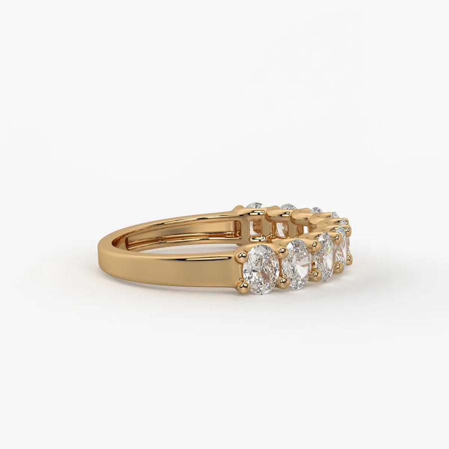 Ovalisse Oval Diamond Eternity Band