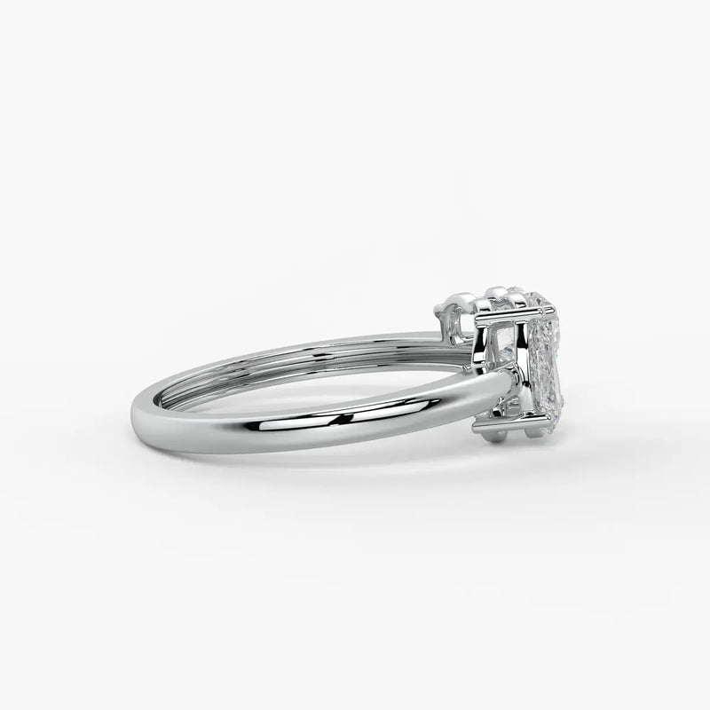 The Amara Eternal Heart & Pear Ring