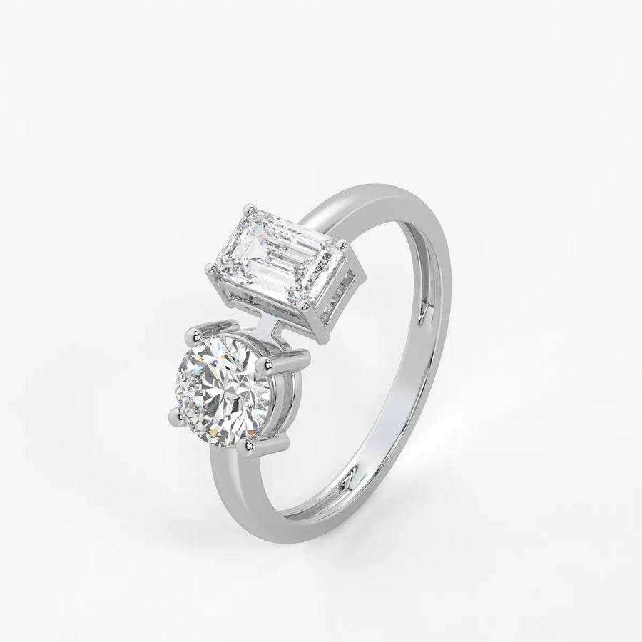 The Rhea Eternal Dual-Silhouette Ring