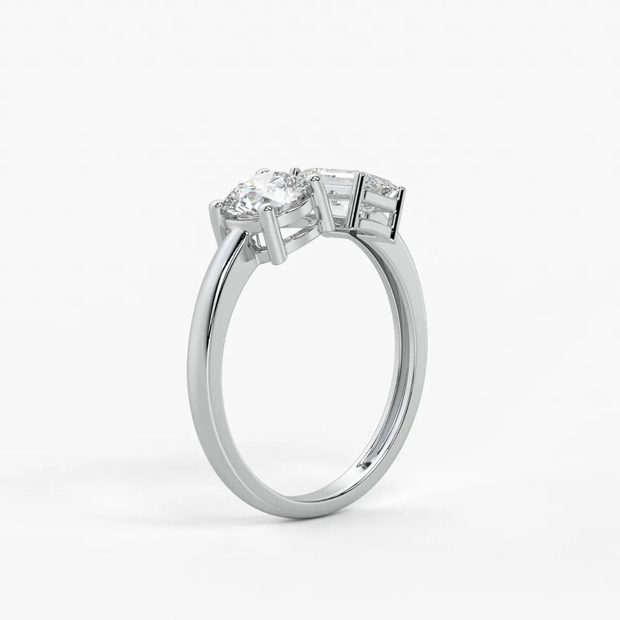 The Rhea Eternal Dual-Silhouette Ring