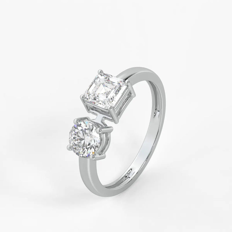 The Ziva Harmony Dual-Facet Ring
