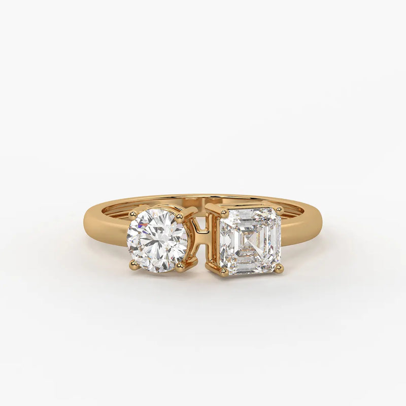 The Ziva Harmony Dual-Facet Ring