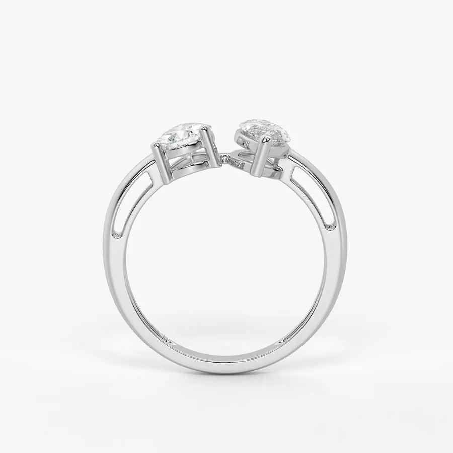 Aurevia Twin Glint Diamond Ring