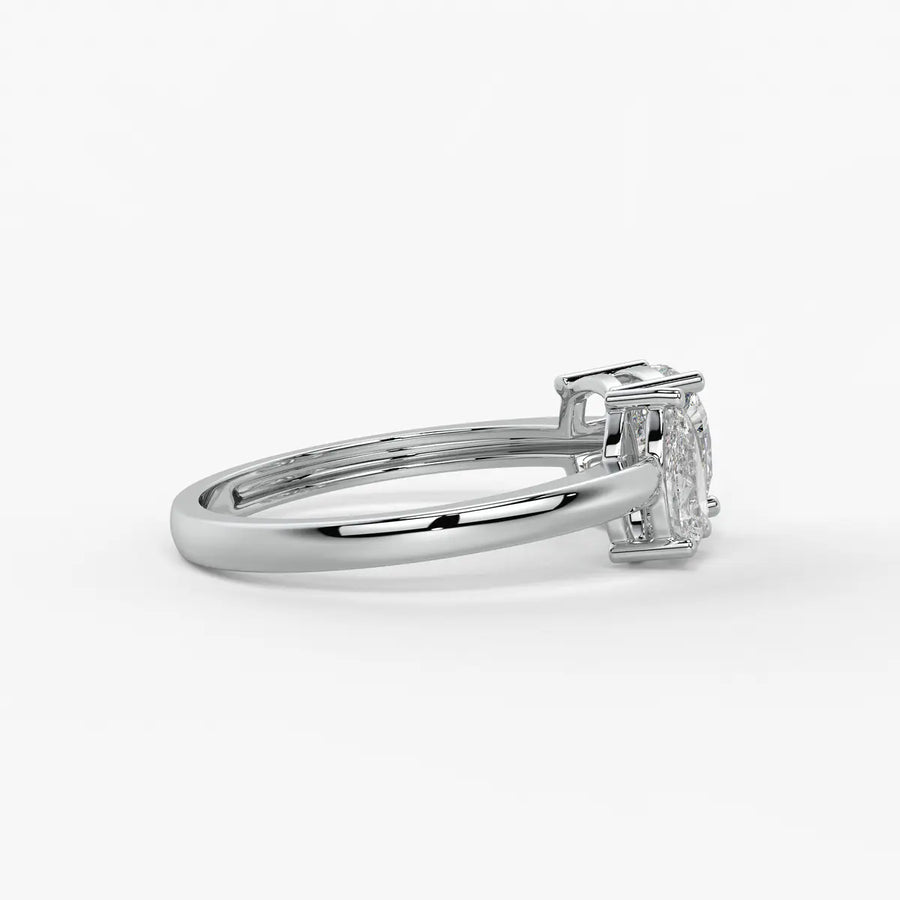 The Aadhya Pear-Cushion Union Ring