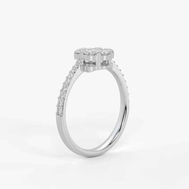 Florielle Bloom Cluster Diamond Ring