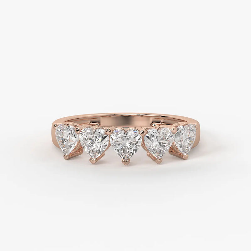 Heartline Verse Diamond Ring