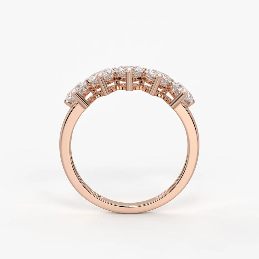 Heartline Verse Diamond Ring