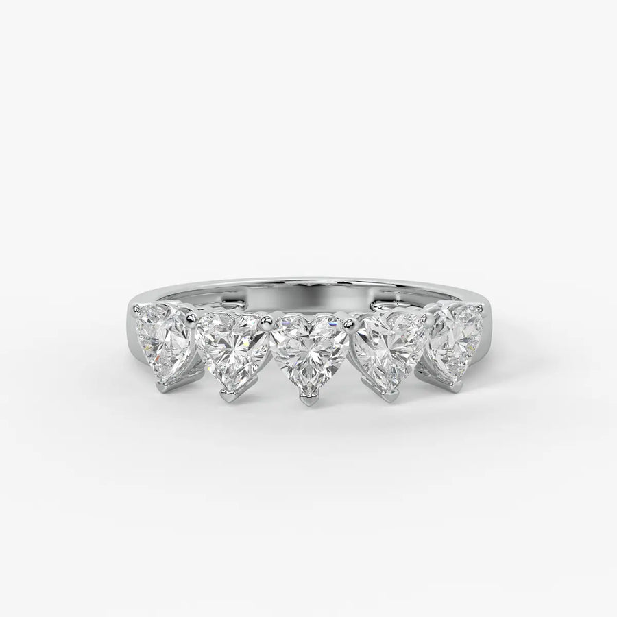 Heartline Verse Diamond Ring