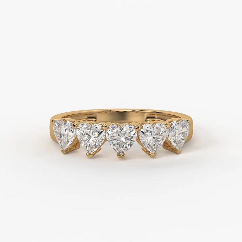Heartline Verse Diamond Ring