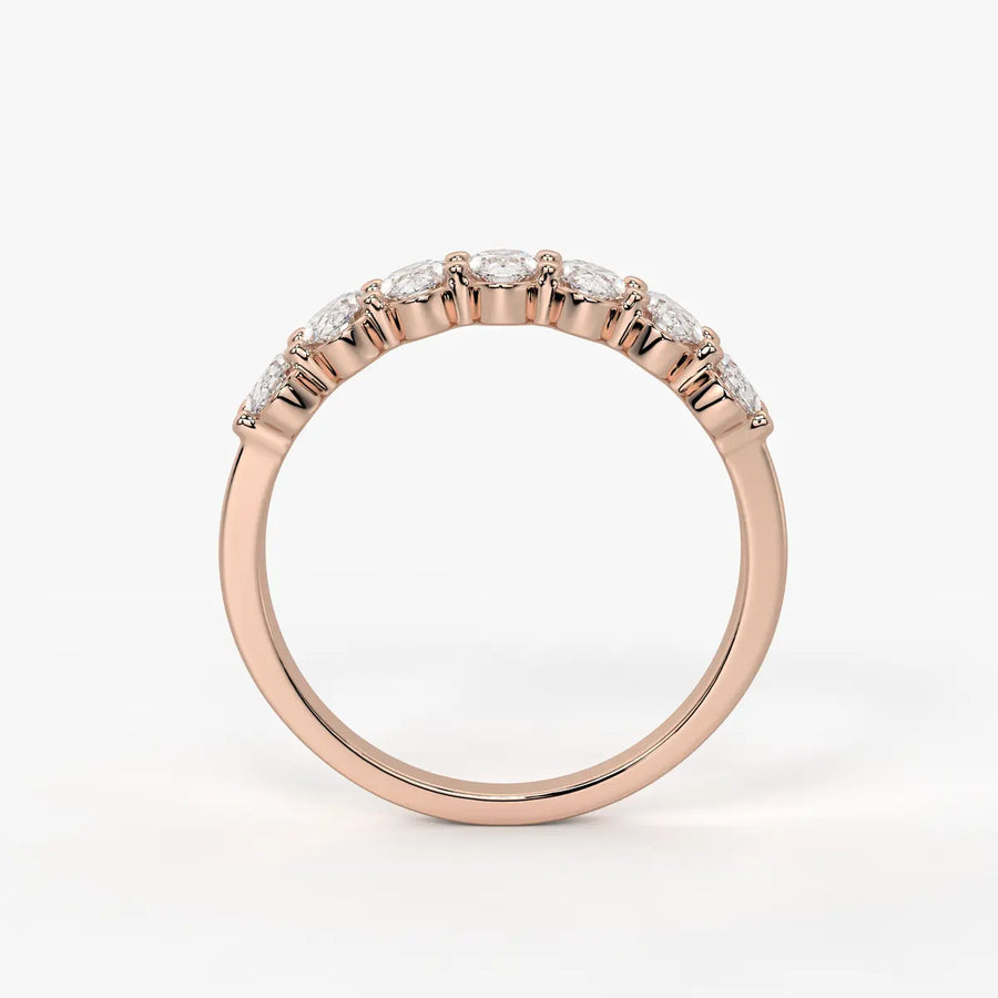 Ovalynx Oval Diamond Eternity Band