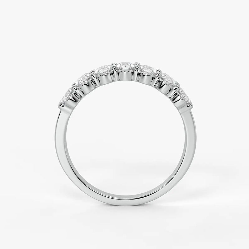 Ovalynx Oval Diamond Eternity Band