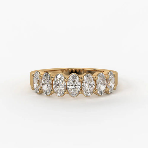 Ovalynx Oval Diamond Eternity Band