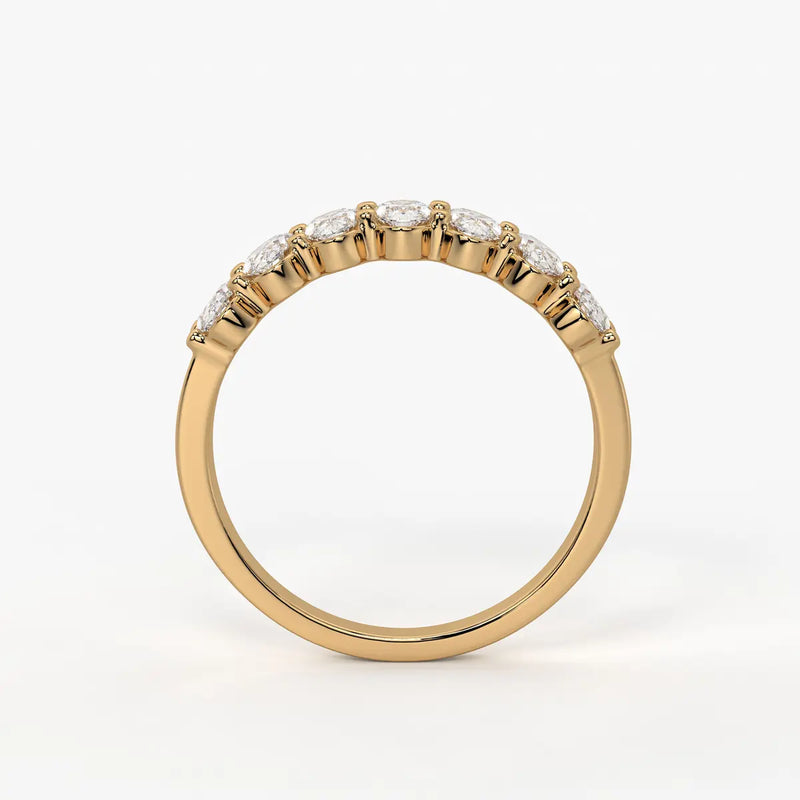 Ovalynx Oval Diamond Eternity Band