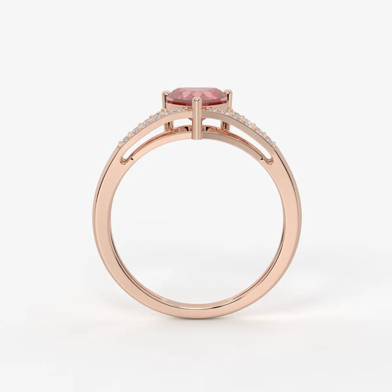 Amora Heartbeam Ring