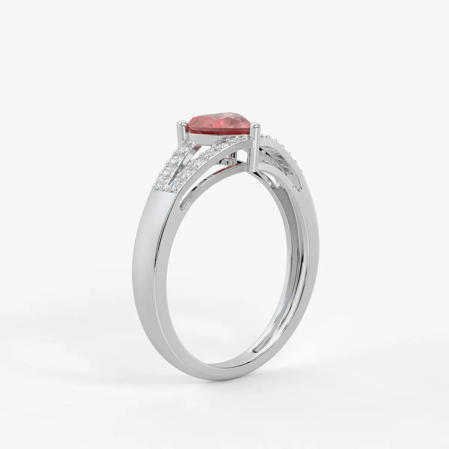 Amora Heartbeam Ring