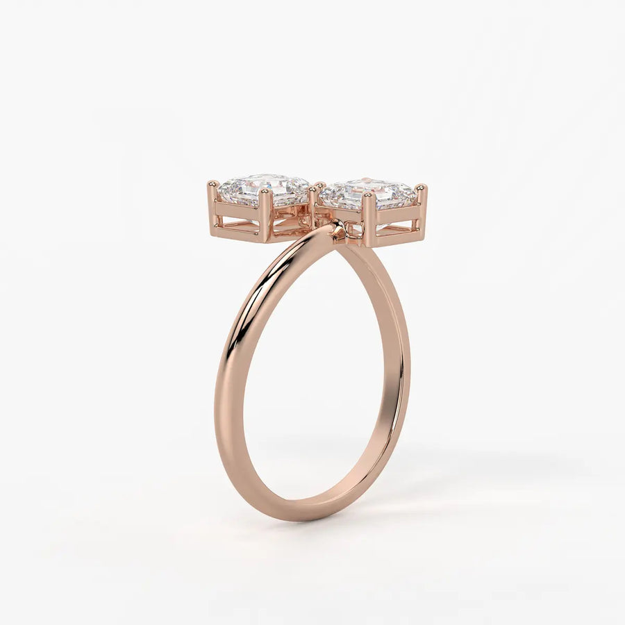 DuoLuxe Ascent Spark Diamond Ring