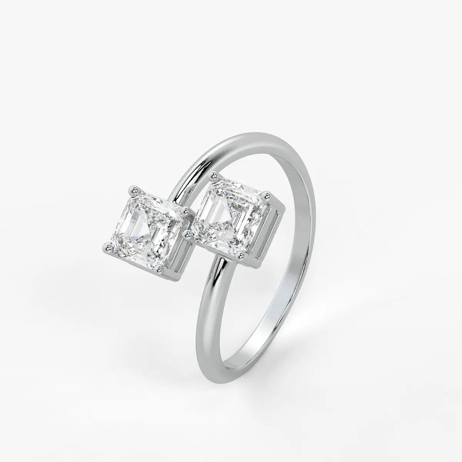 DuoLuxe Ascent Spark Diamond Ring