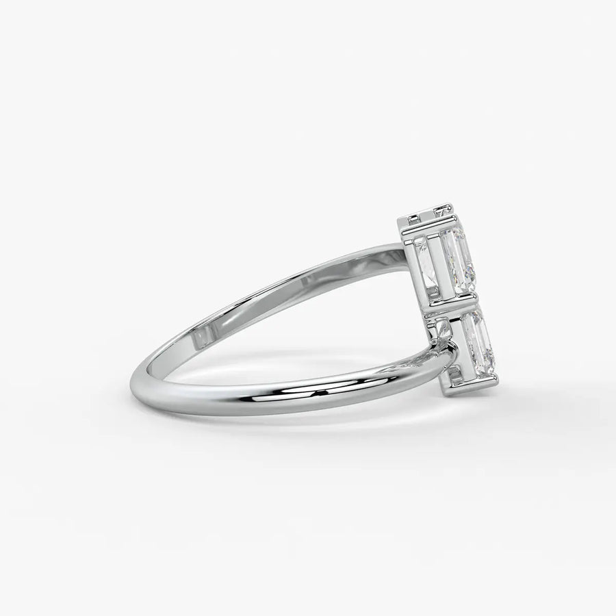 DuoLuxe Ascent Spark Diamond Ring
