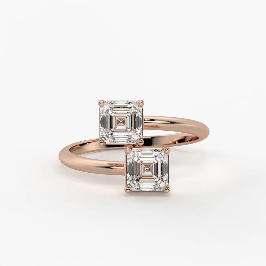 DuoLuxe Ascent Spark Diamond Ring