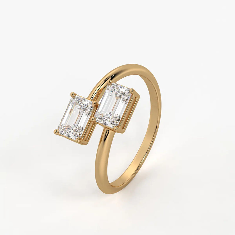The Eira Duo-Facet Ring